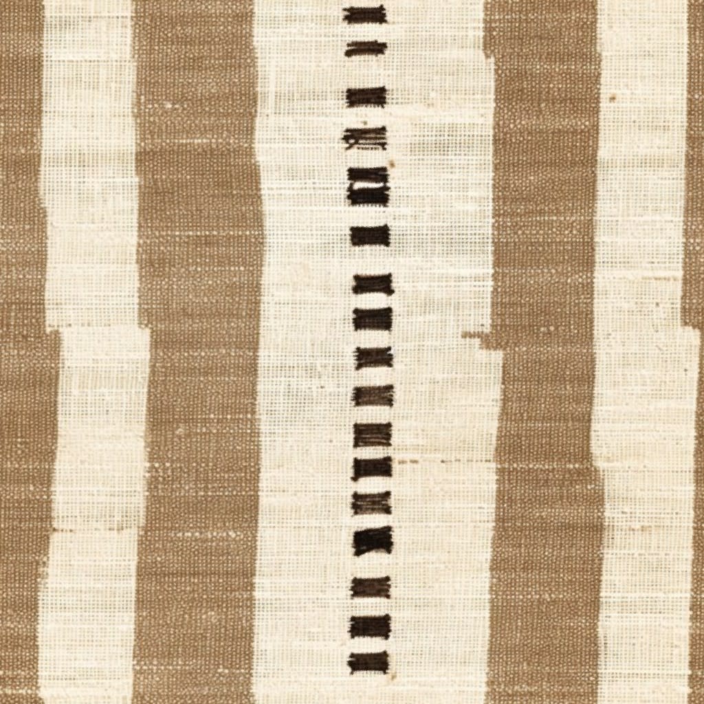 BURLAP STRIPE MAZA Wallpaper by holli_zollinger