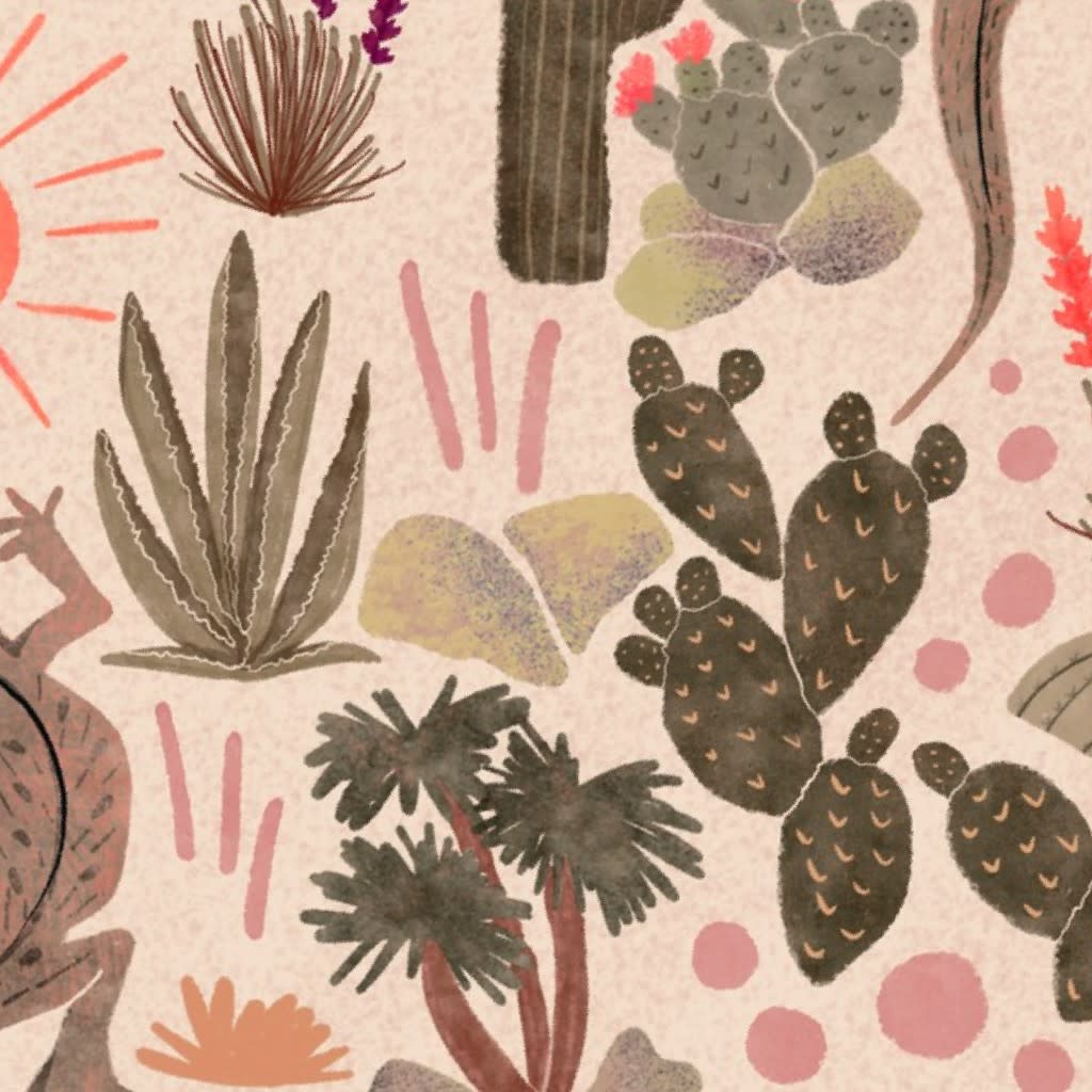 Arid Aesthetic Wallpaper by rebelrustudio.